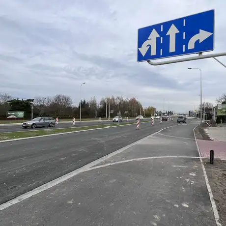 Przebudowa ul. Warszawskiej w Rzeszowie [listopad 2023] - fot 24
